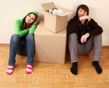 Packing and loading items into a moving van in Bermondsey