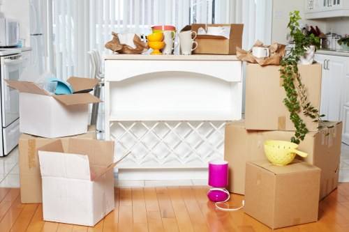 Professional removals team handling furniture in Bermondsey