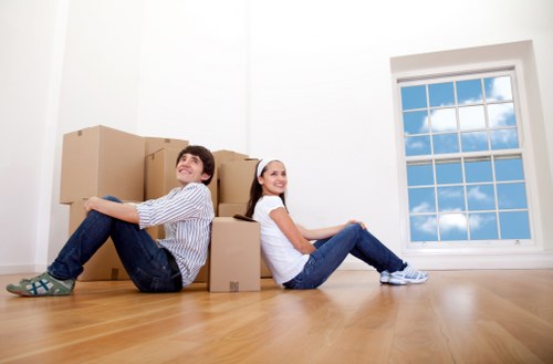 Moving day access challenges in a Bermondsey apartment block