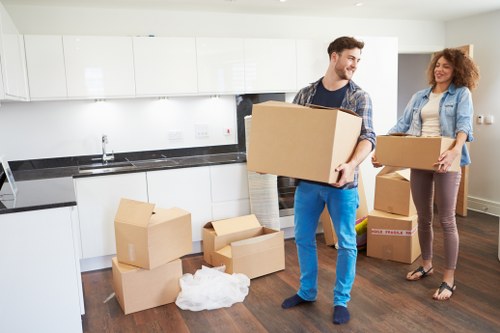 Man with van service supporting a flat move in Bermondsey