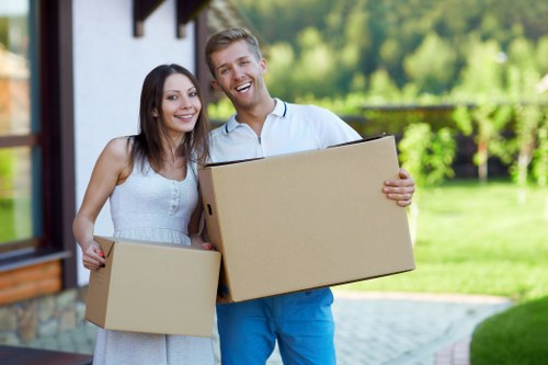Local van service handling boxes and household items in Bermondsey