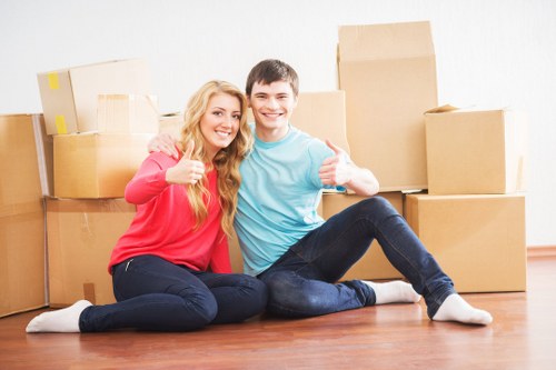 Residential removals planning for a Bermondsey property