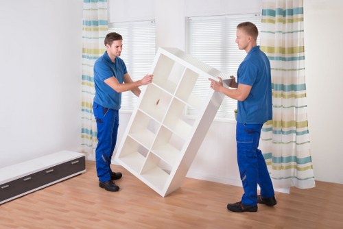 Local removal van service supporting a Bermondsey business move