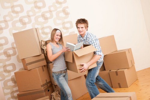 Removal truck service supporting a local Bermondsey move
