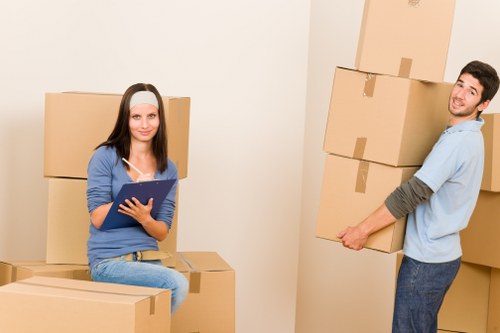 Residential moving team handling flat removals in Bermondsey